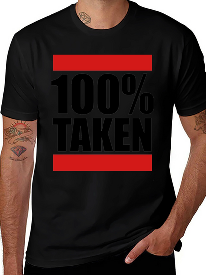 100% Taken Graphic T-Shirt - Black
