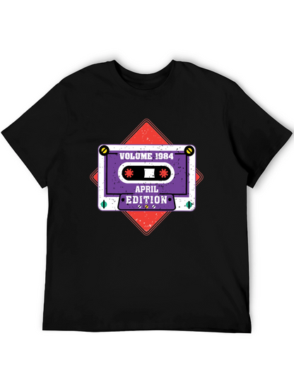 Volume 1984 April Edition Cassette T-Shirt