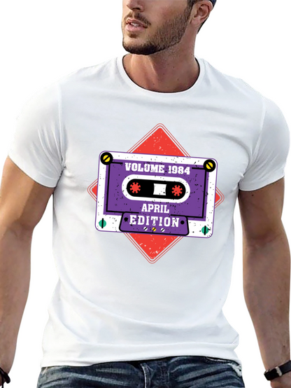 Volume 1984 April Edition Cassette T-Shirt