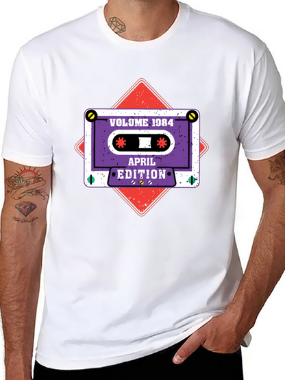 Volume 1984 April Edition Cassette T-Shirt