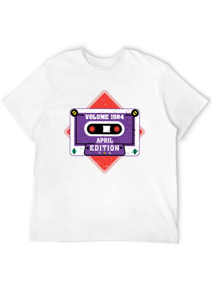 Volume 1984 April Edition Cassette T-Shirt