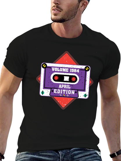 Volume 1984 April Edition Cassette T-Shirt