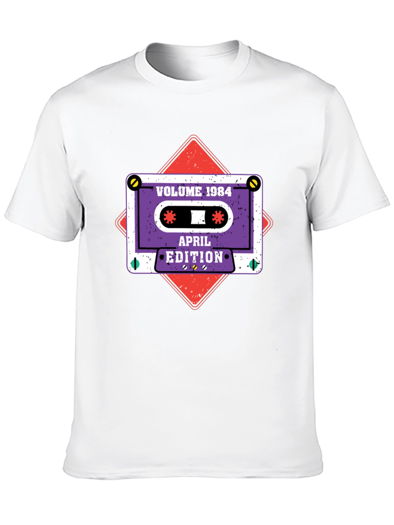 Volume 1984 April Edition Cassette T-Shirt
