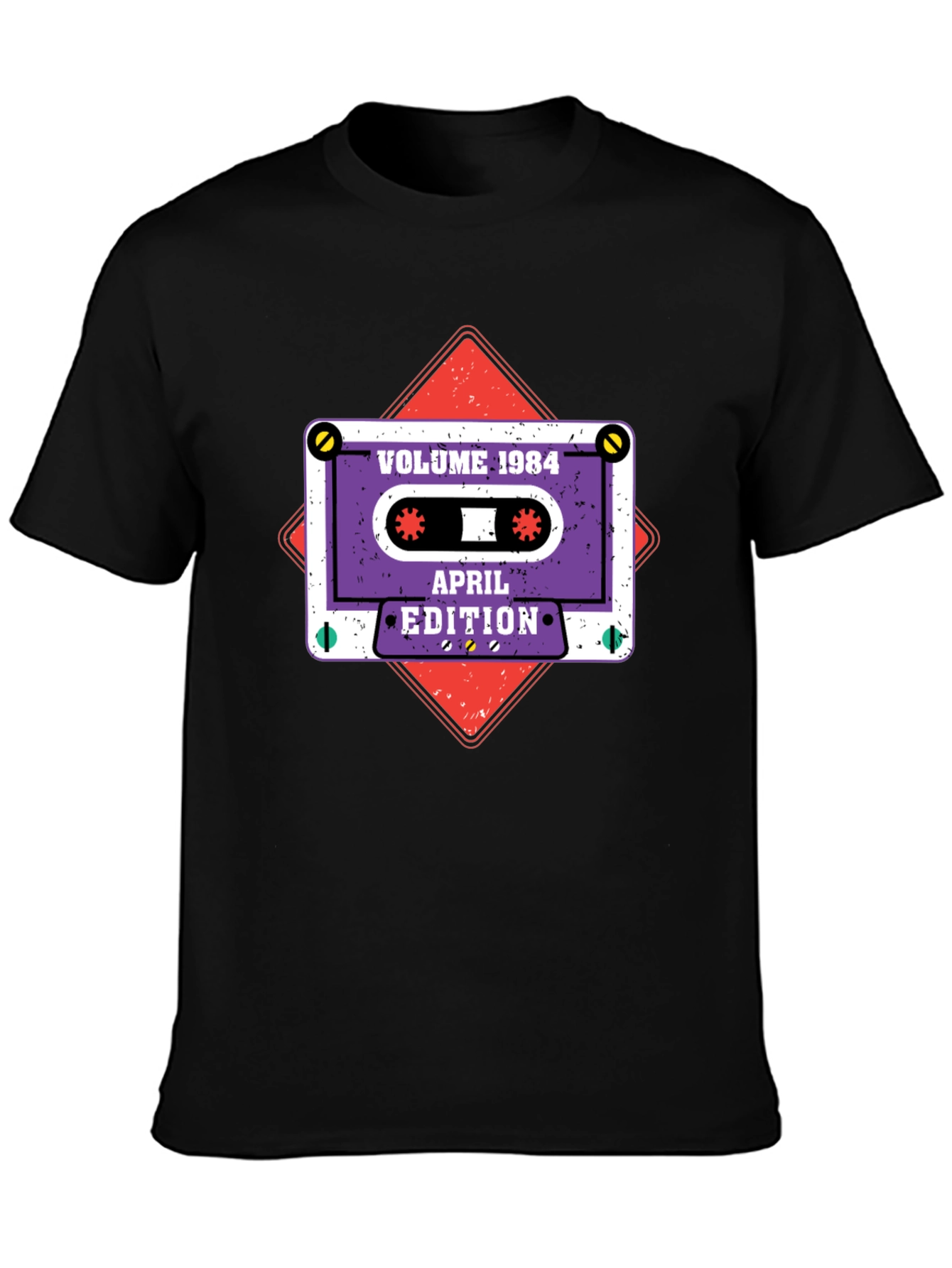 Volume 1984 April Edition Cassette T-Shirt