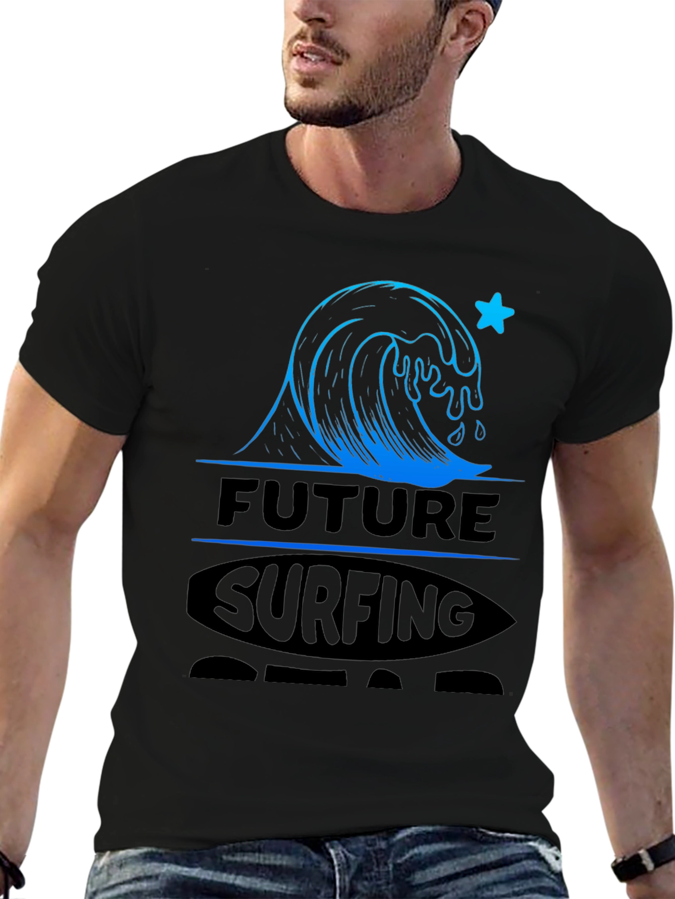 Future Surfing Star T-Shirt - Kids Surf Tee