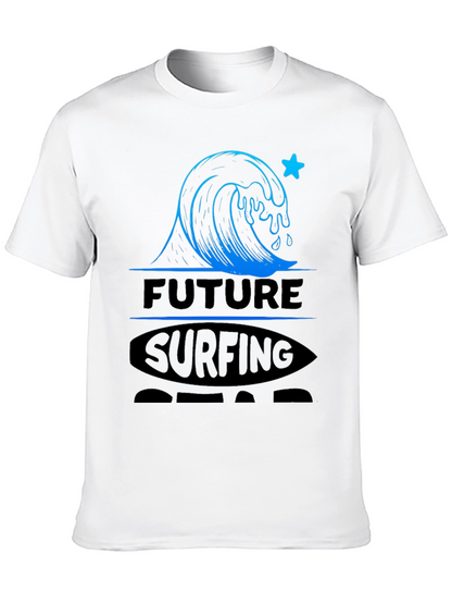Future Surfing Star T-Shirt - Kids Surf Tee