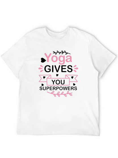 Yoga Gives You Superpowers Graphic Tee