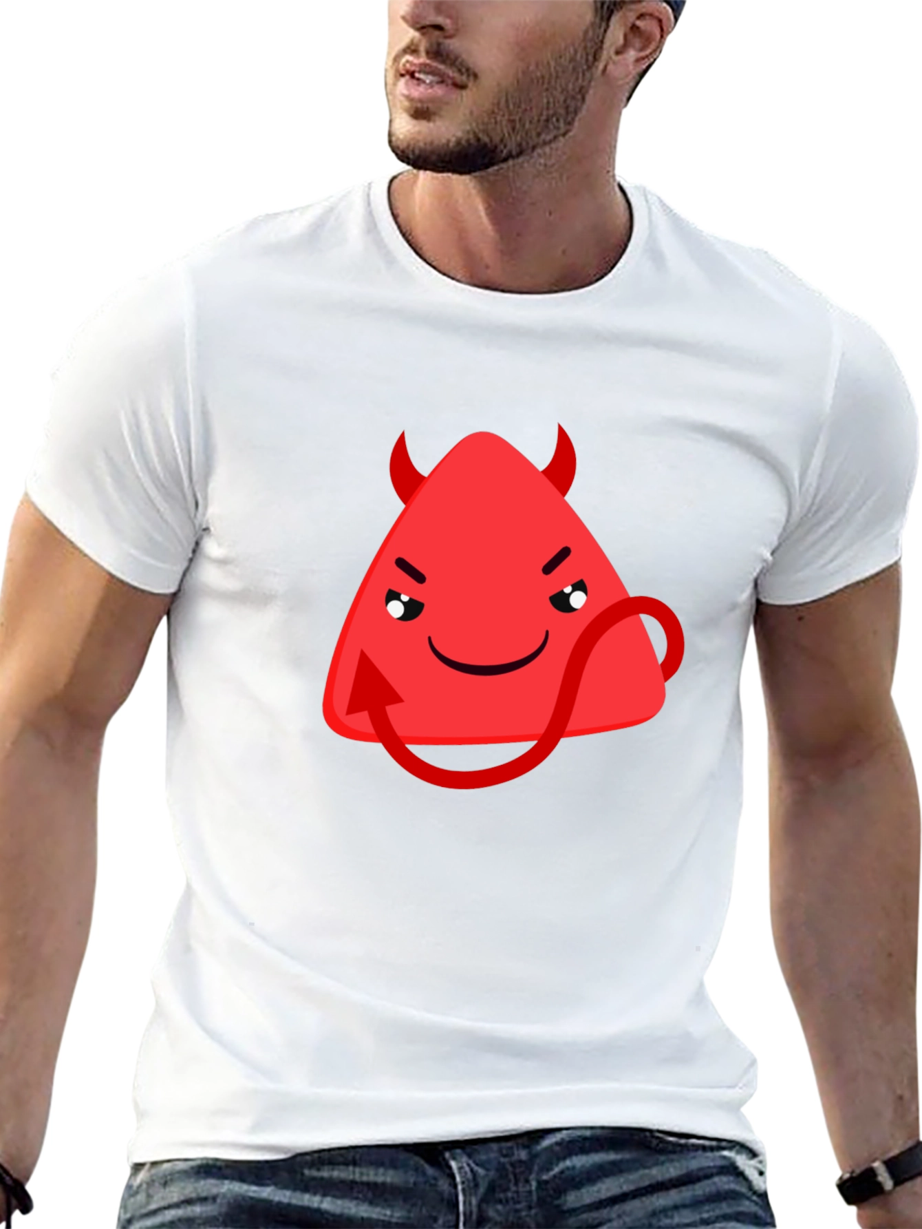 Devil Triangle Black T-Shirt - Mischief Managed!