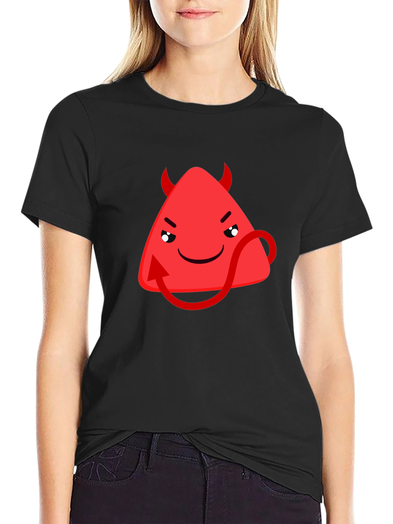Devil Triangle Black T-Shirt - Mischief Managed!