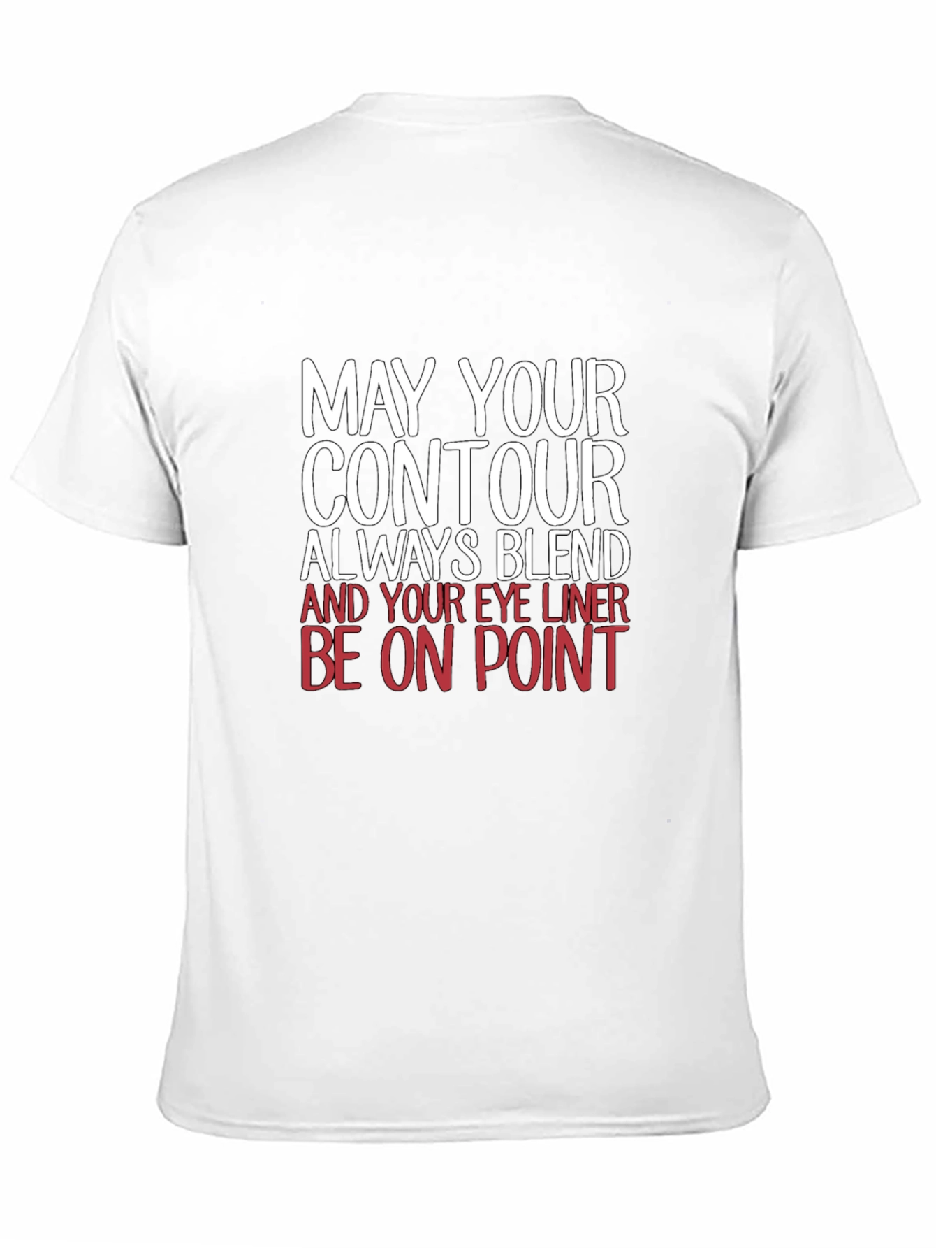 Contour & Eyeliner T-Shirt - Blend On Point