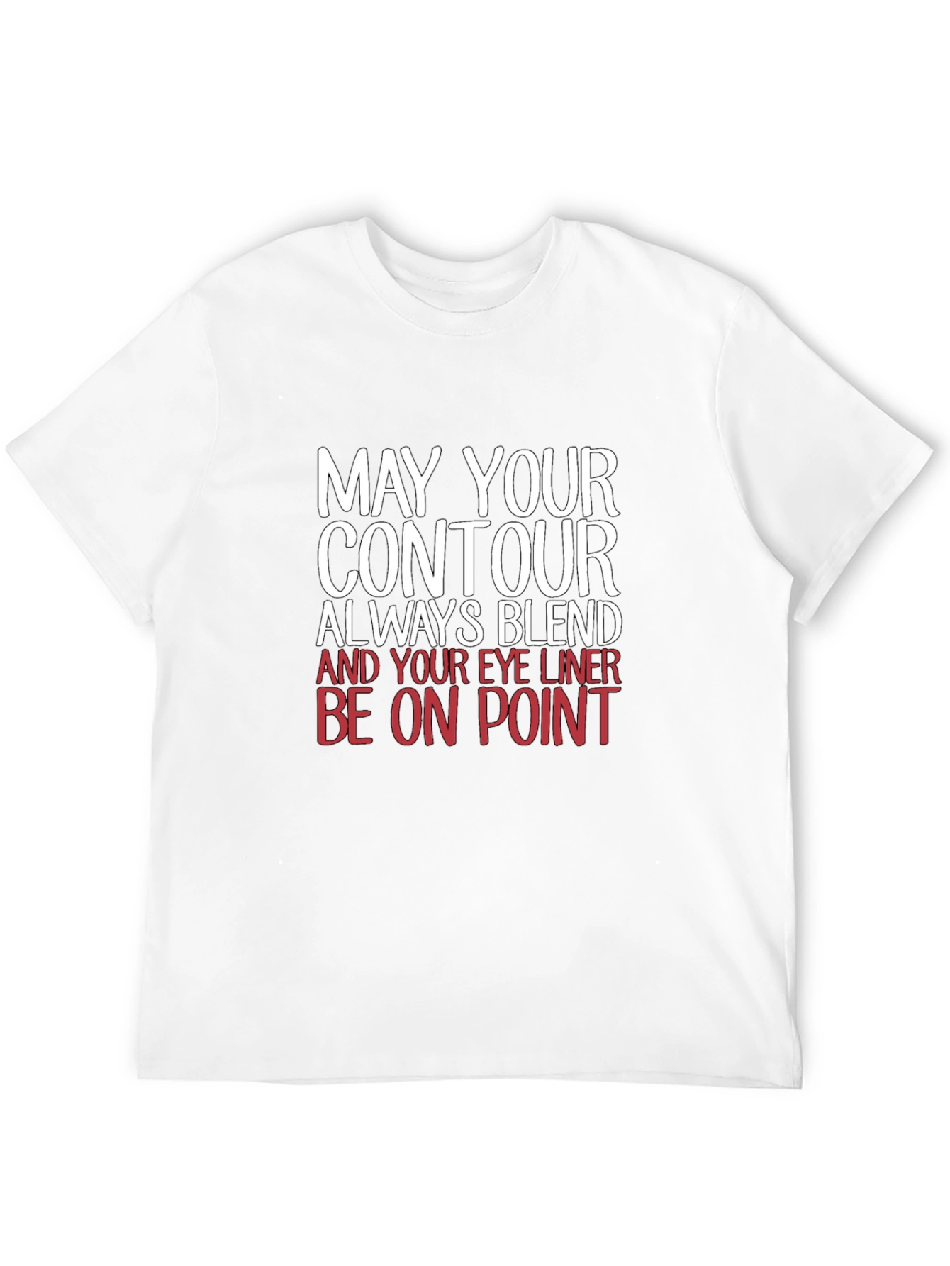 Contour & Eyeliner T-Shirt - Blend On Point