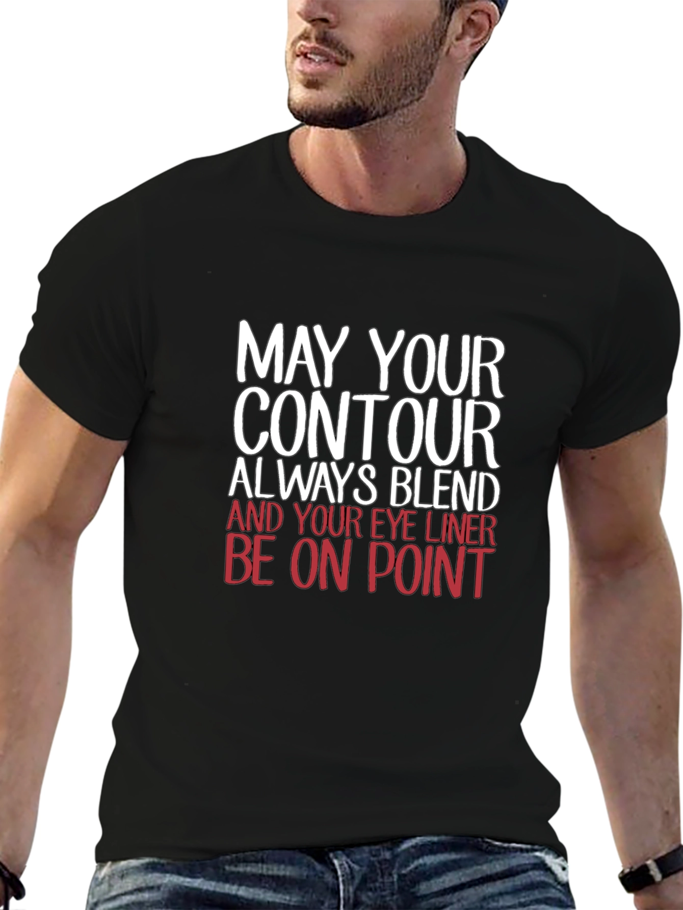 Contour & Eyeliner T-Shirt - Blend On Point