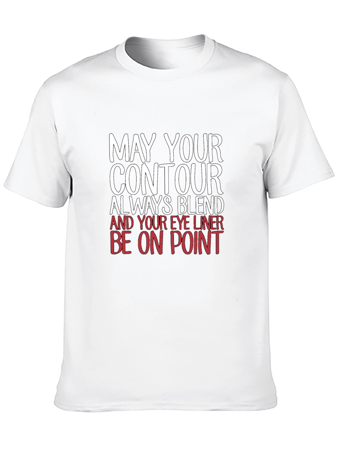 Contour & Eyeliner T-Shirt - Blend On Point