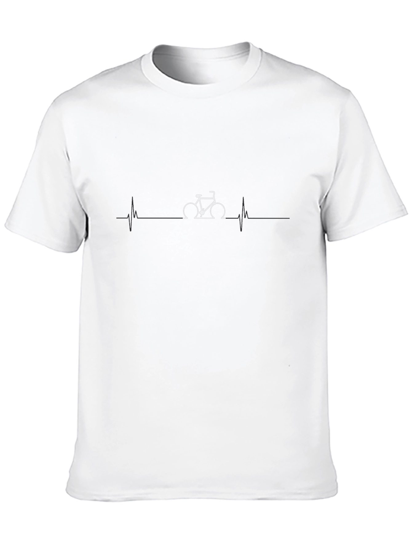 Heartbeat Bicycle Graphic Tee