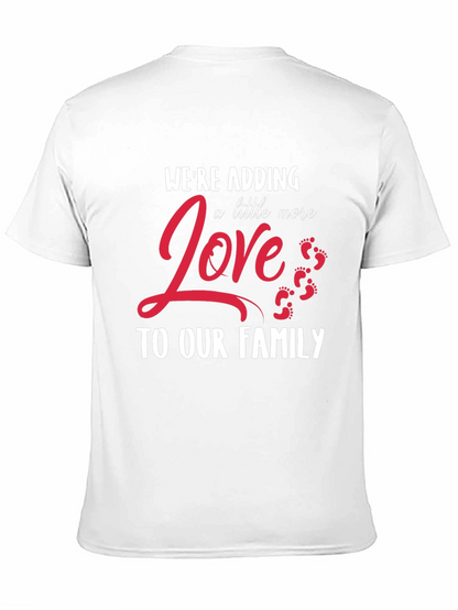 Adding Love Family Graphic Tee