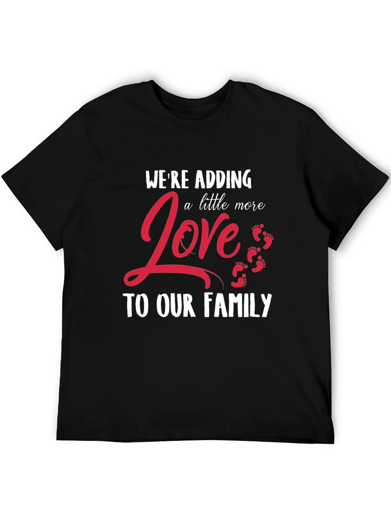 Adding Love Family Graphic Tee