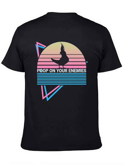 Poop On Your Enemies Cockatiel T-Shirt