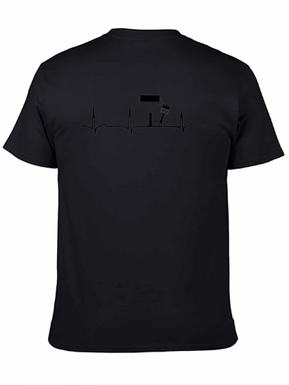 Painter Heartbeat T-Shirt - Artistic Design Comfortable Fit