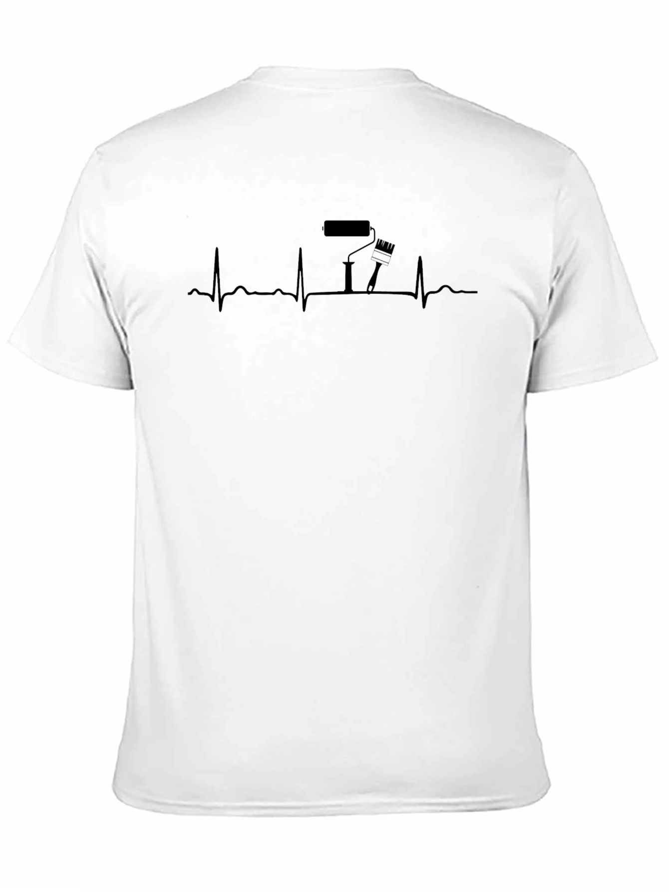 Painter Heartbeat T-Shirt - Artistic Design Comfortable Fit