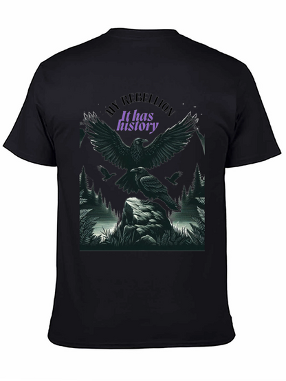 Raven Rebellion Graphic Tee - History in Flight