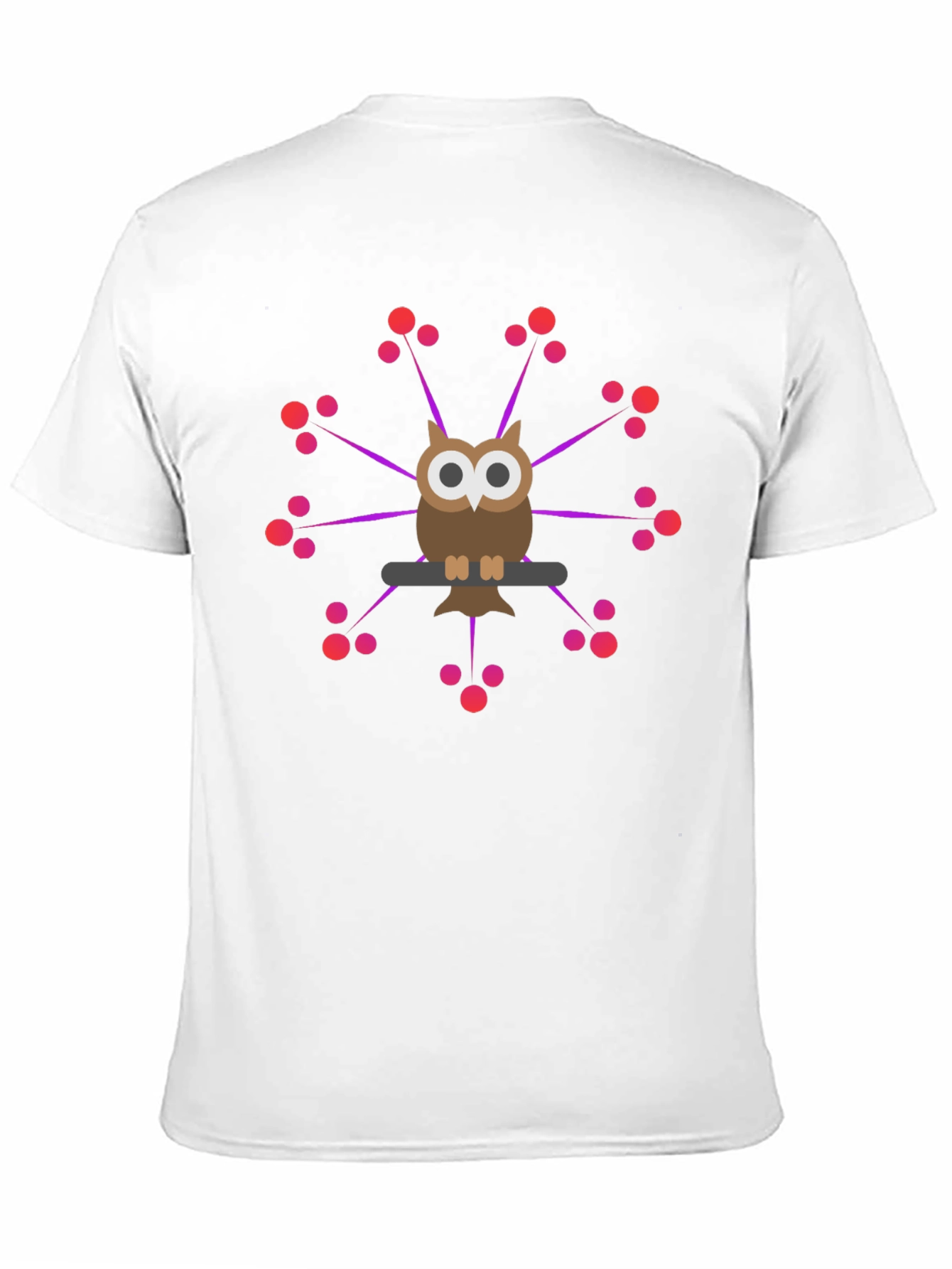 Owl Perched T-Shirt - Unique Graphic Tee
