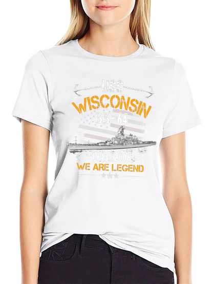 USS Wisconsin BB-64 T-Shirt