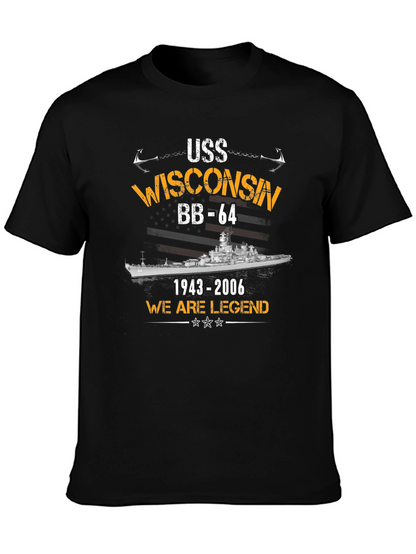 USS Wisconsin BB-64 T-Shirt