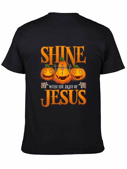Shine with the Light of Jesus Halloween T-Shirt