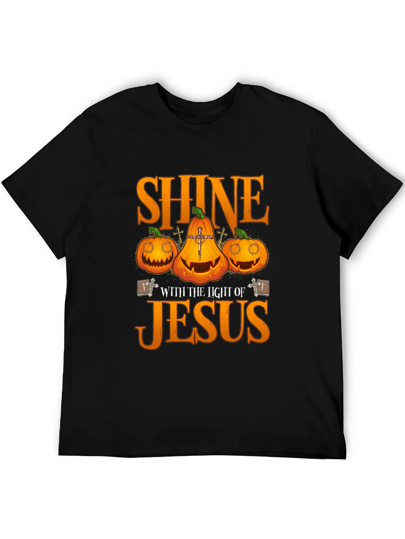 Shine with the Light of Jesus Halloween T-Shirt