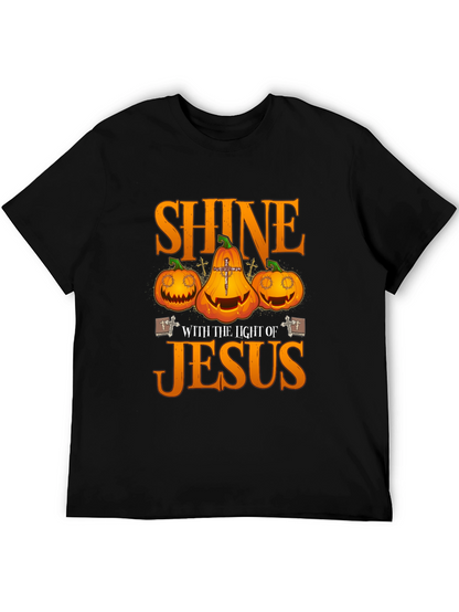 Shine with the Light of Jesus Halloween T-Shirt
