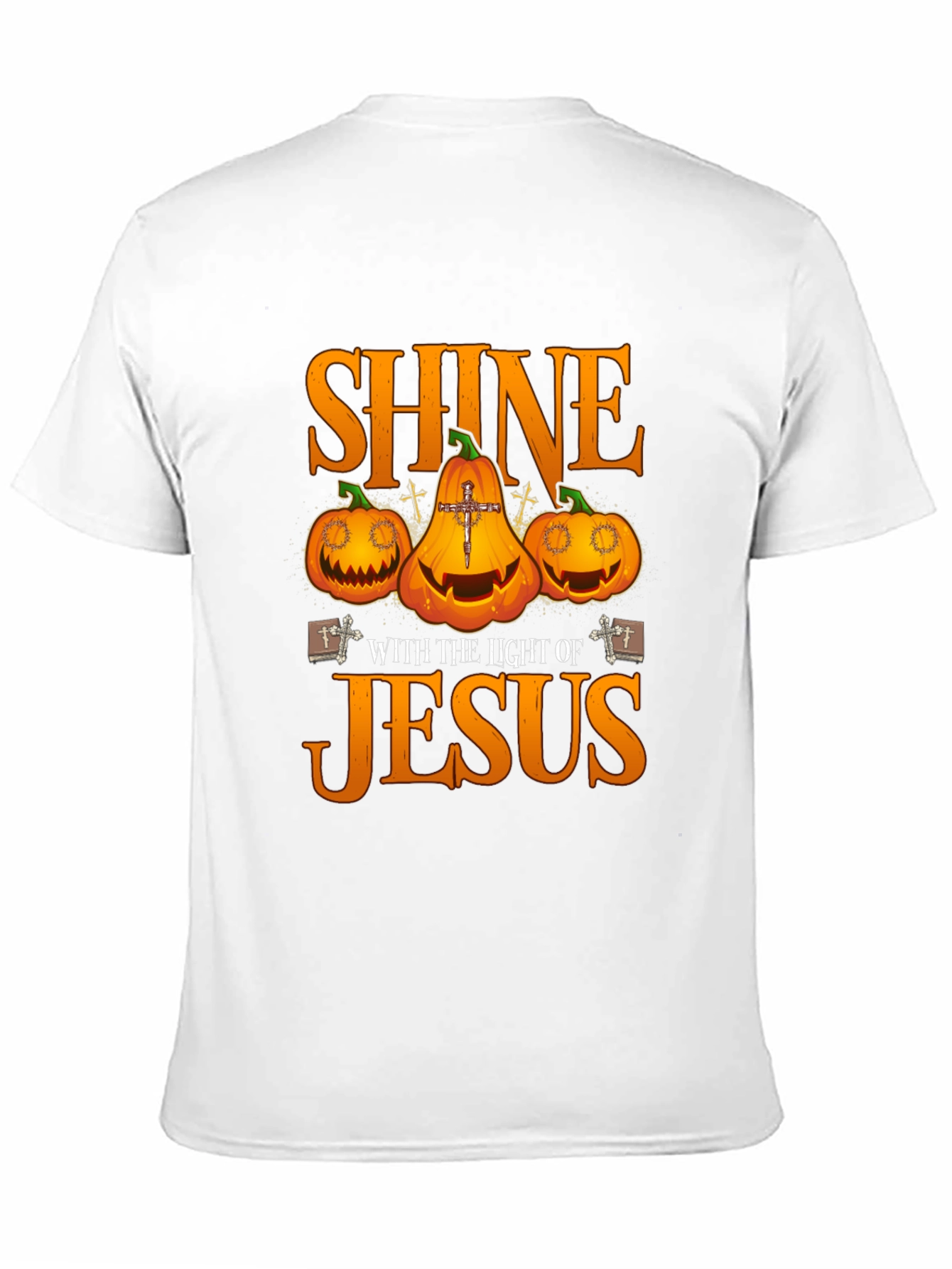 Shine with the Light of Jesus Halloween T-Shirt