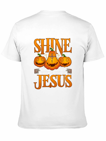 Shine with the Light of Jesus Halloween T-Shirt