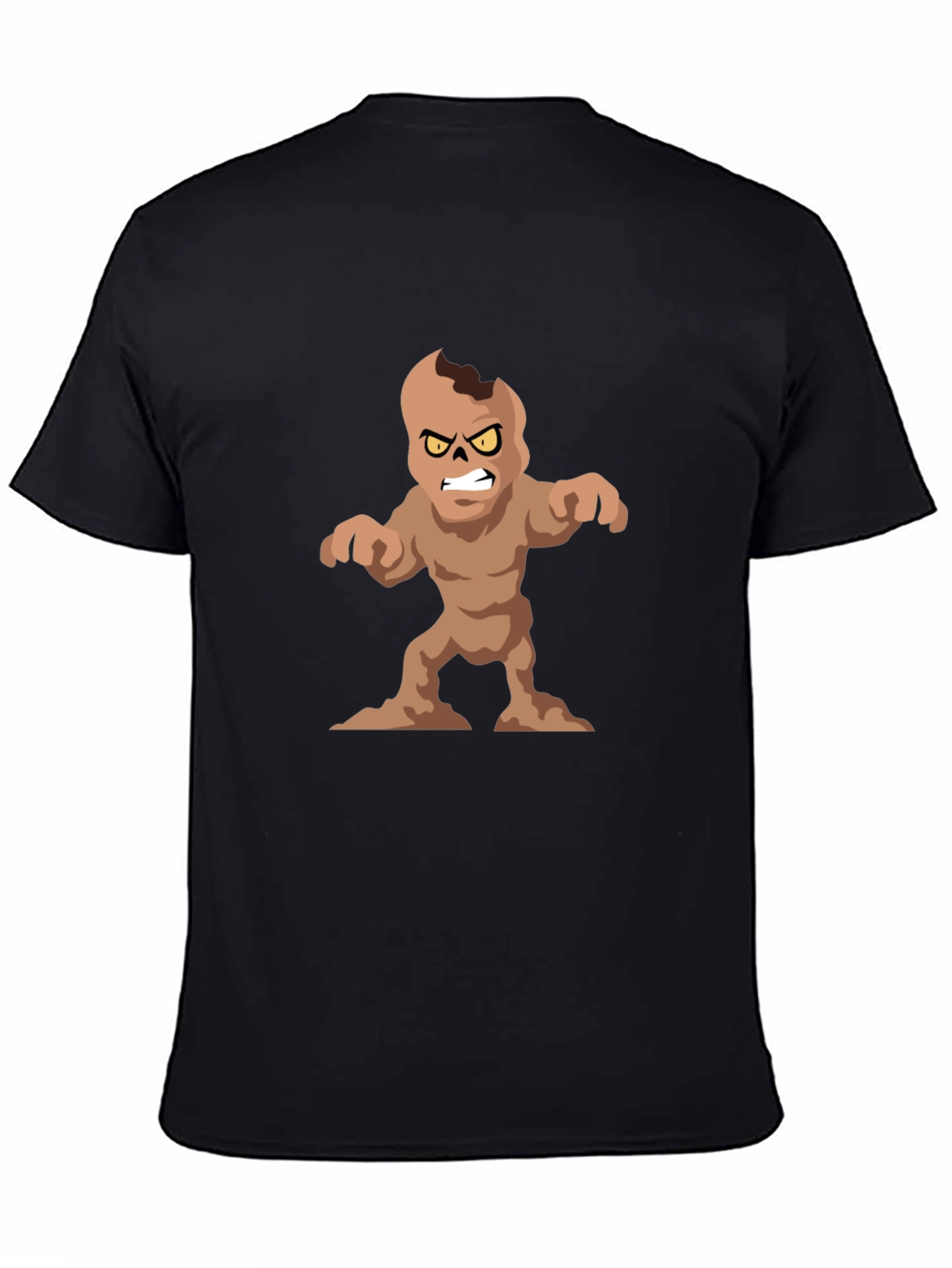 Monster Graphic Black T-Shirt