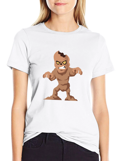 Monster Graphic Black T-Shirt