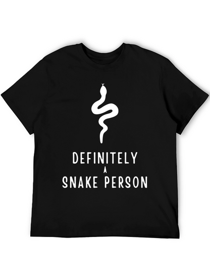 Definitely A Snake Person T-Shirt