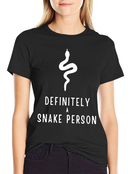 Definitely A Snake Person T-Shirt