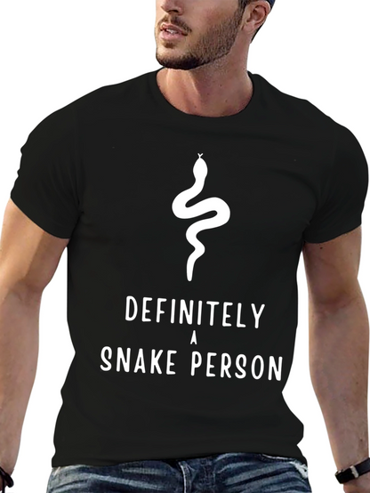 Definitely A Snake Person T-Shirt