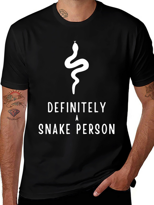 Definitely A Snake Person T-Shirt