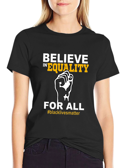 Equality T-Shirt: Black Lives Matter Design