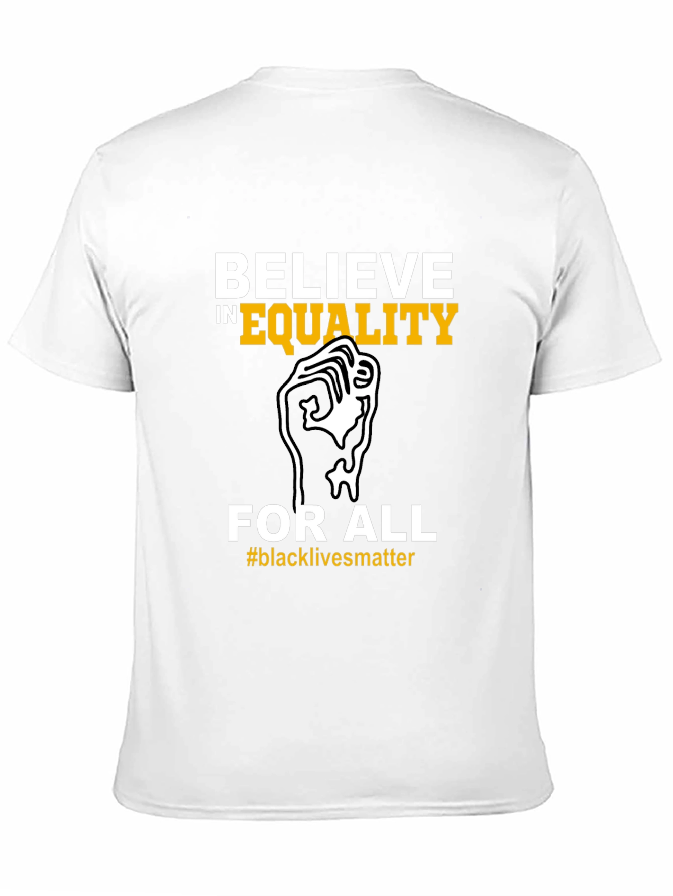Equality T-Shirt: Black Lives Matter Design