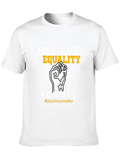 Equality T-Shirt: Black Lives Matter Design