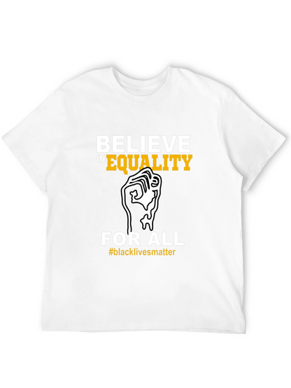 Equality T-Shirt: Black Lives Matter Design