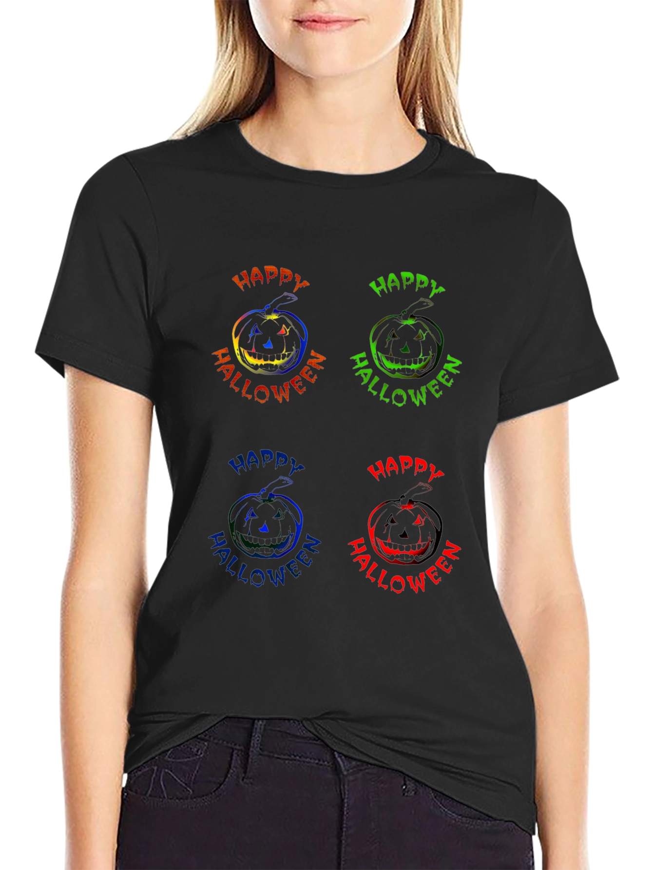 Happy Halloween Pumpkin T-Shirt