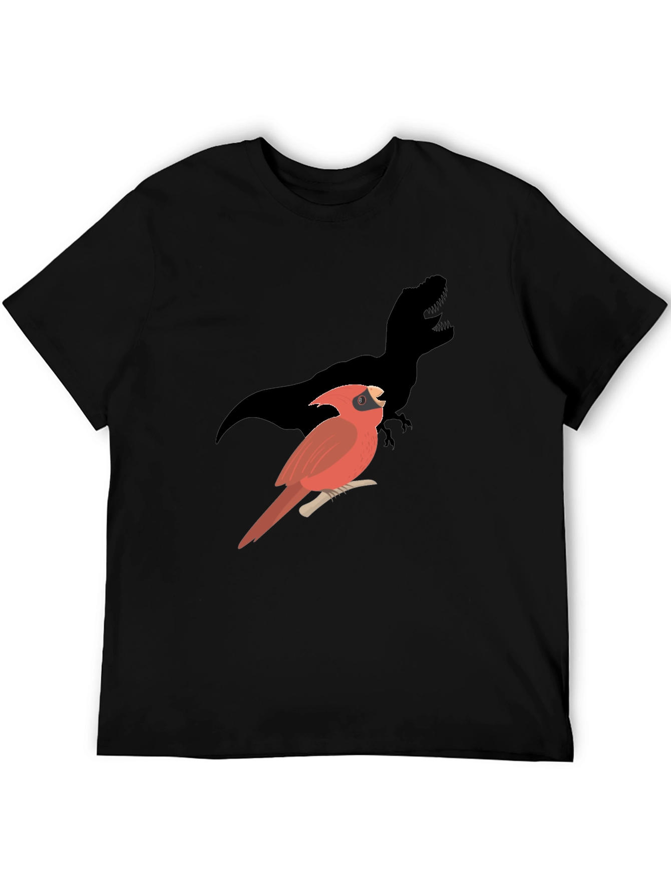 Cardinal Dinosaur Shadow Graphic Tee