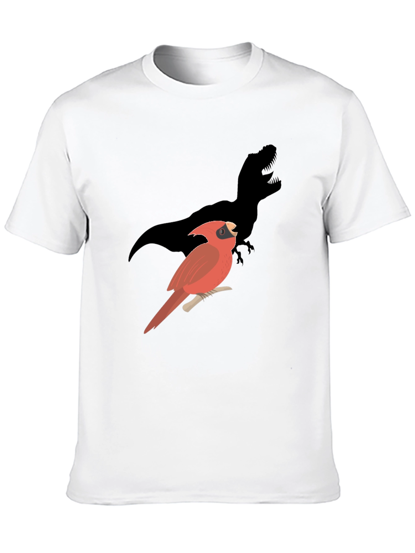Cardinal Dinosaur Shadow Graphic Tee