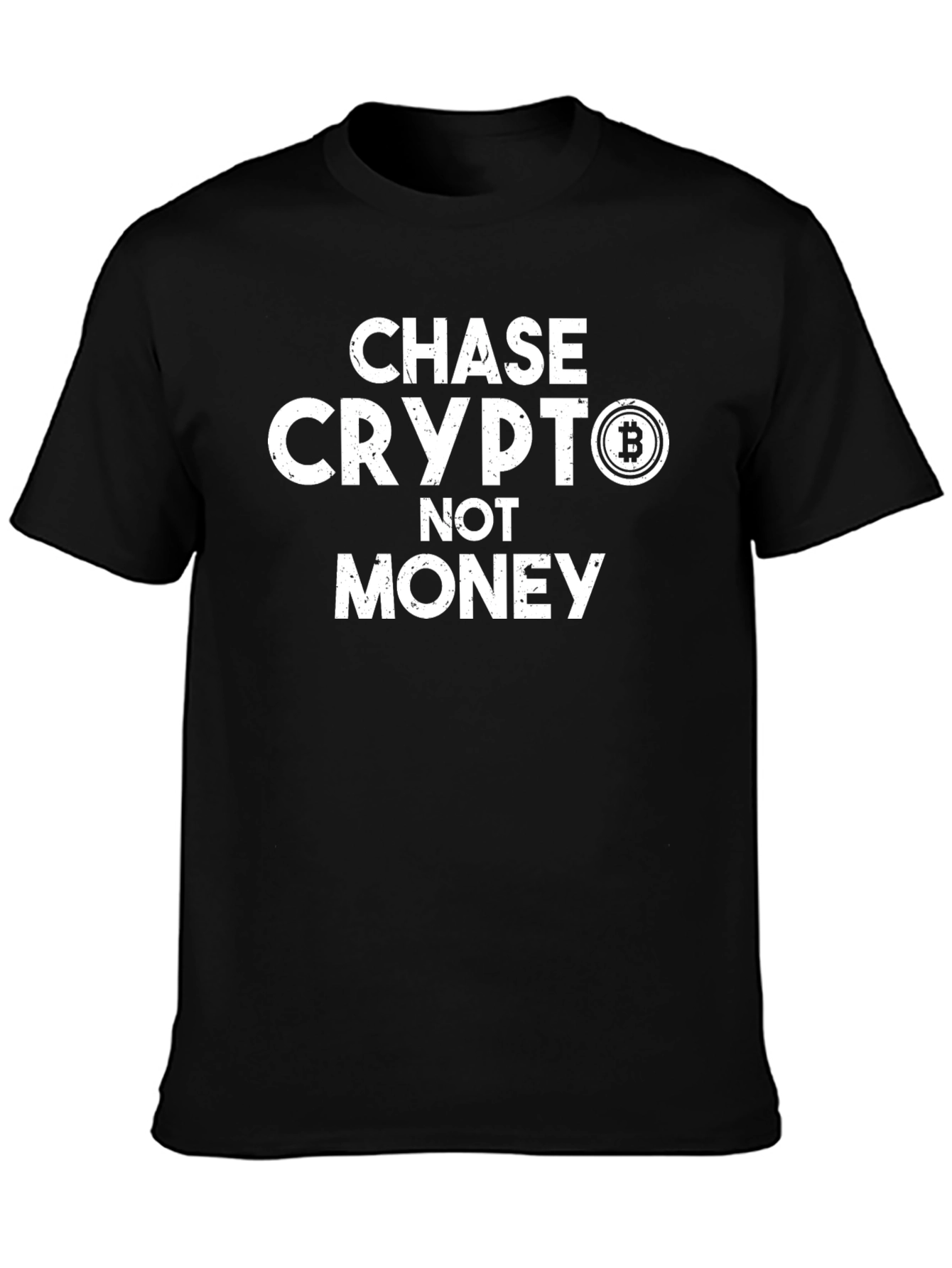 Chase Crypto Not Money Graphic Tee