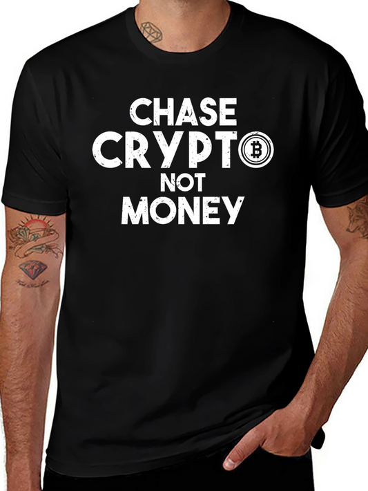 Chase Crypto Not Money Graphic Tee