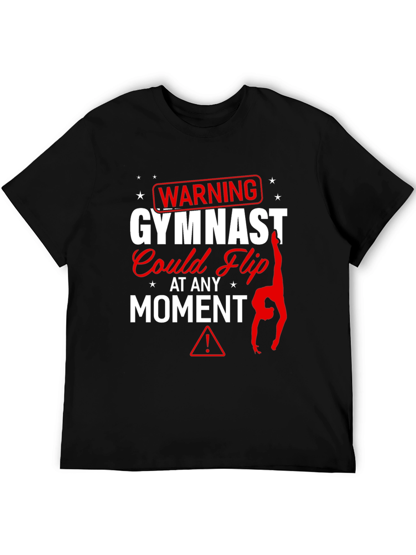 Warning Gymnast T-Shirt