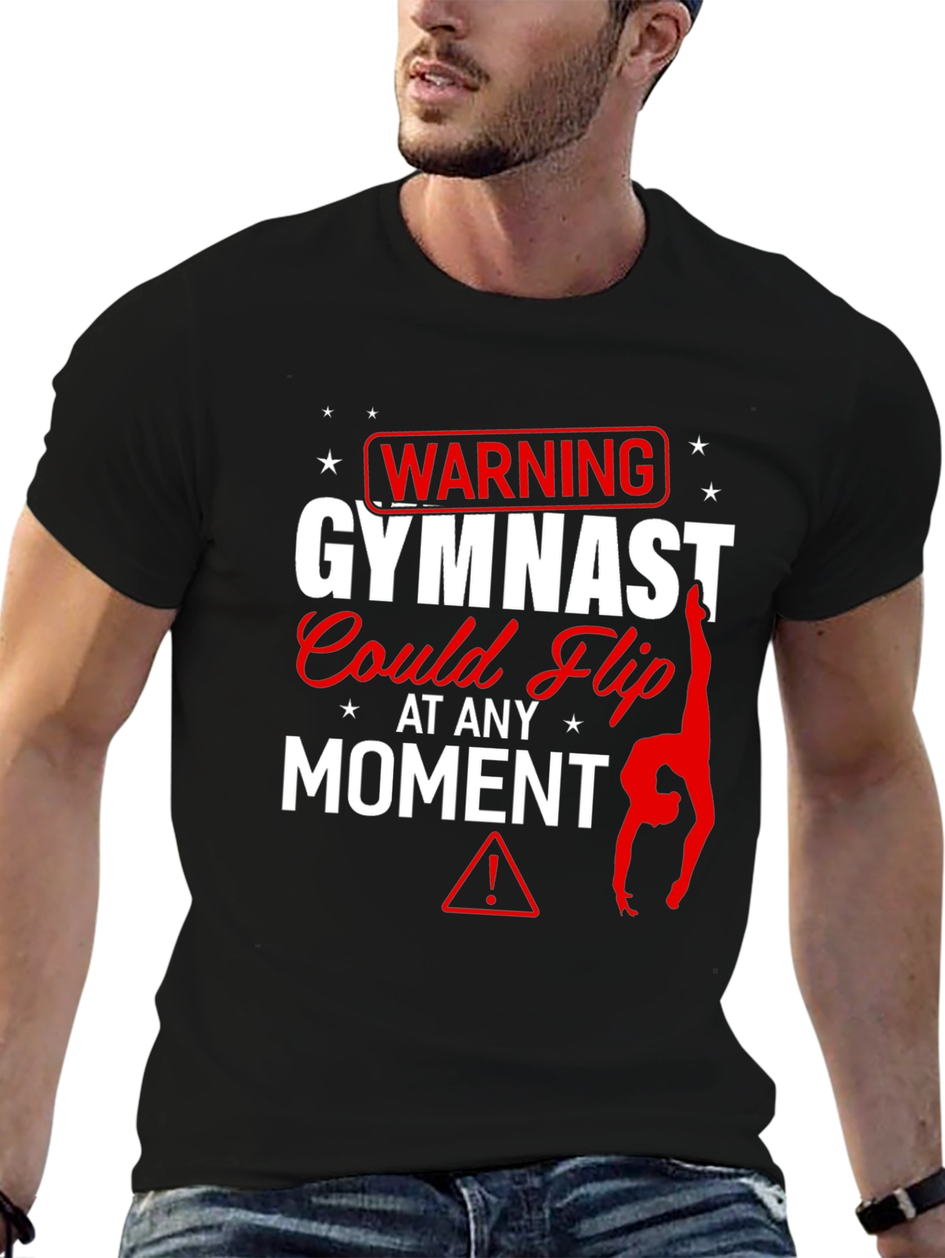 Warning Gymnast T-Shirt
