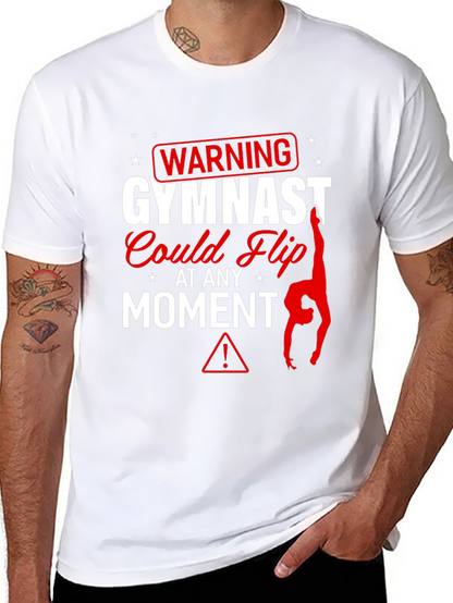 Warning Gymnast T-Shirt